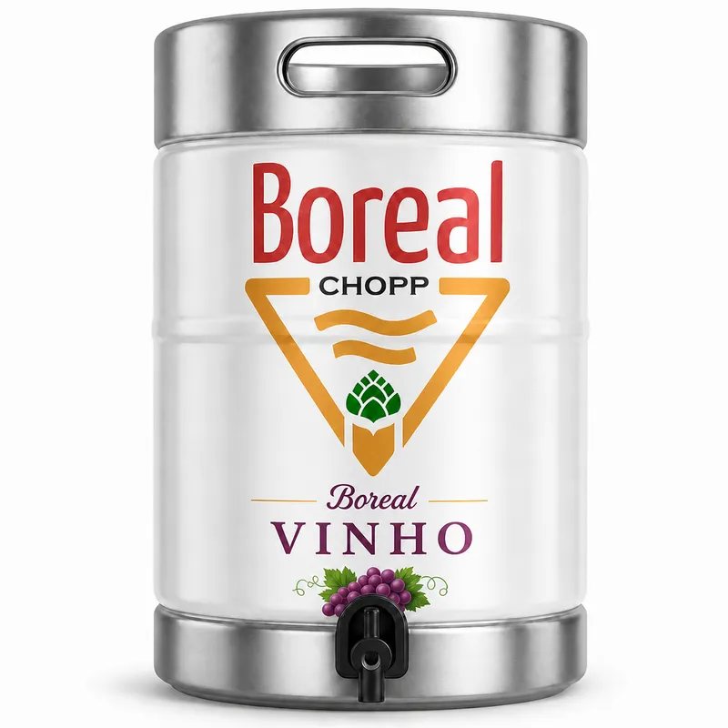 Barril de chopp Boreal Cooler de Vinho